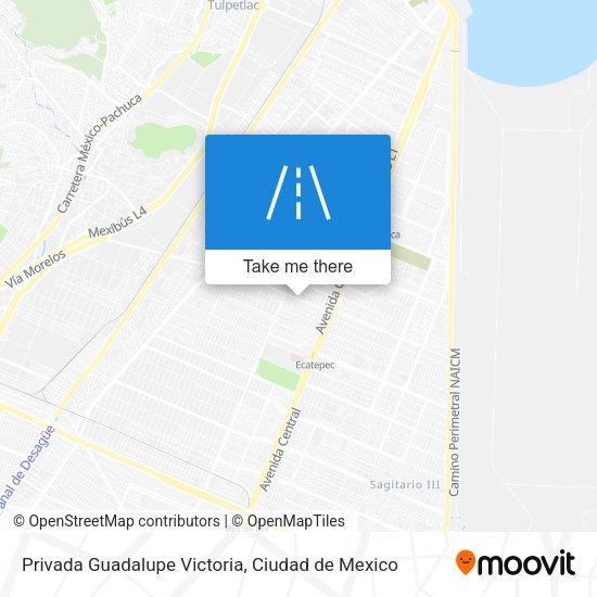 Mapa de Privada Guadalupe Victoria