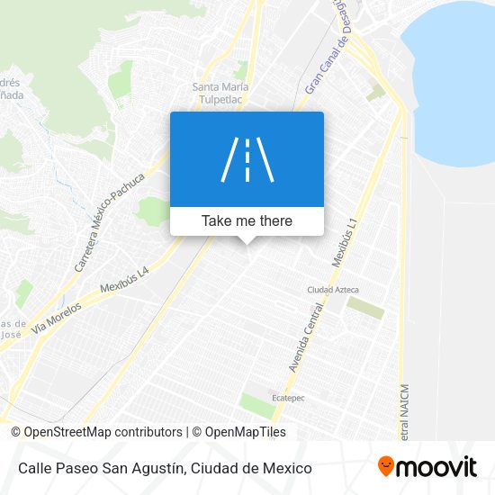 Mapa de Calle Paseo San Agustín