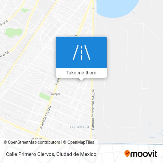 Mapa de Calle Primero Ciervos