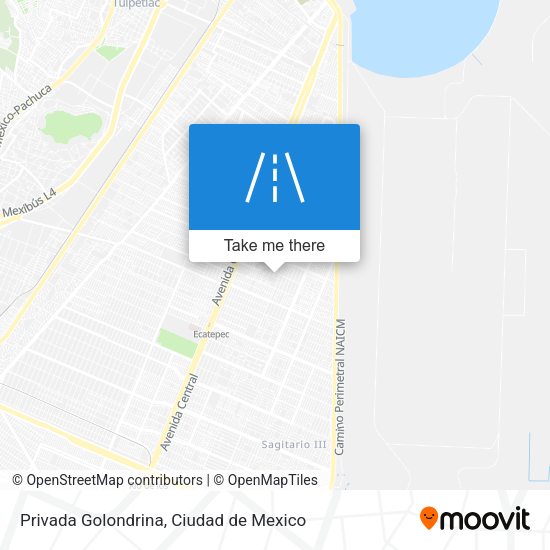 Mapa de Privada Golondrina