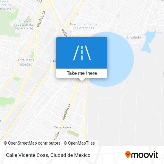 Mapa de Calle Vicente Coss