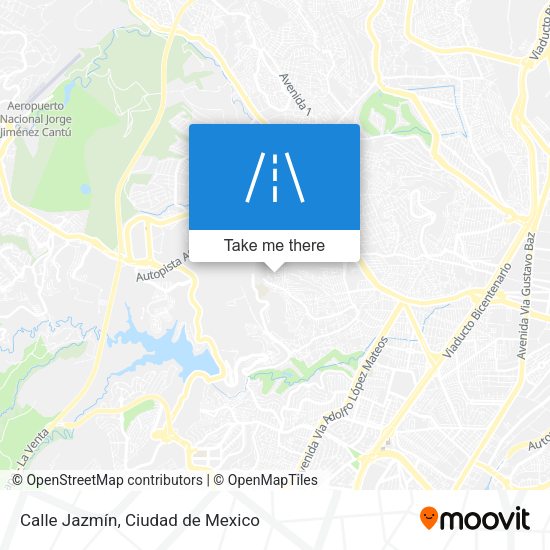 Calle Jazmín map