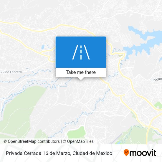 Privada Cerrada 16 de Marzo map