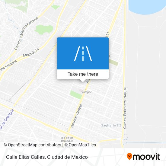 Calle Elías Calles map