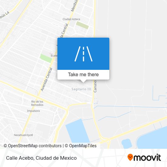 Mapa de Calle Acebo
