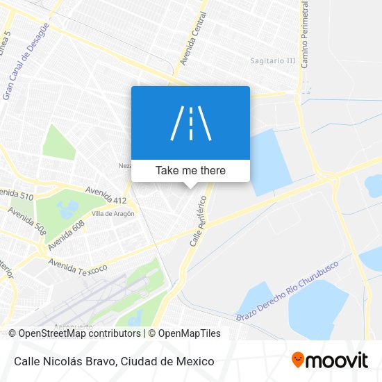 Calle Nicolás Bravo map