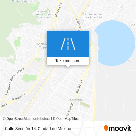Calle Sección 14 map