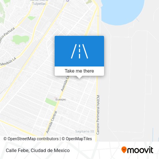 Mapa de Calle Febe