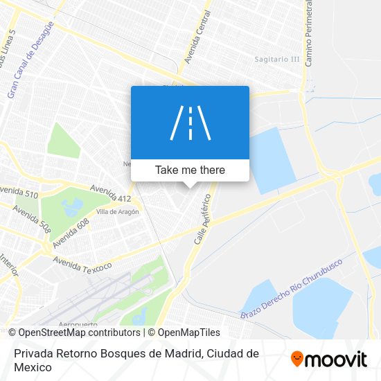 Privada Retorno Bosques de Madrid map