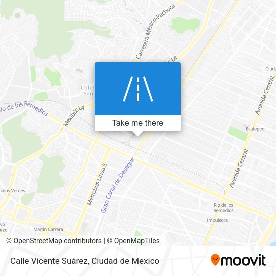 Calle Vicente Suárez map
