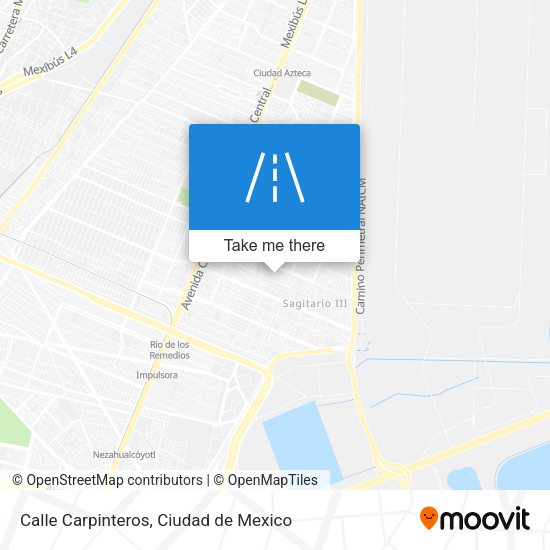 Calle Carpinteros map