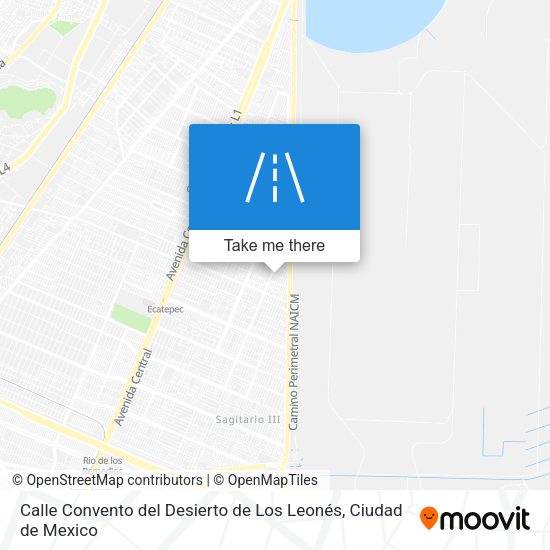 Calle Convento del Desierto de Los Leonés map