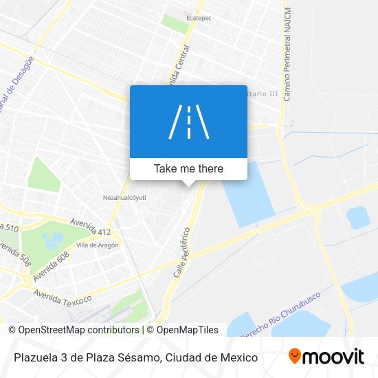 Plazuela 3 de Plaza Sésamo map