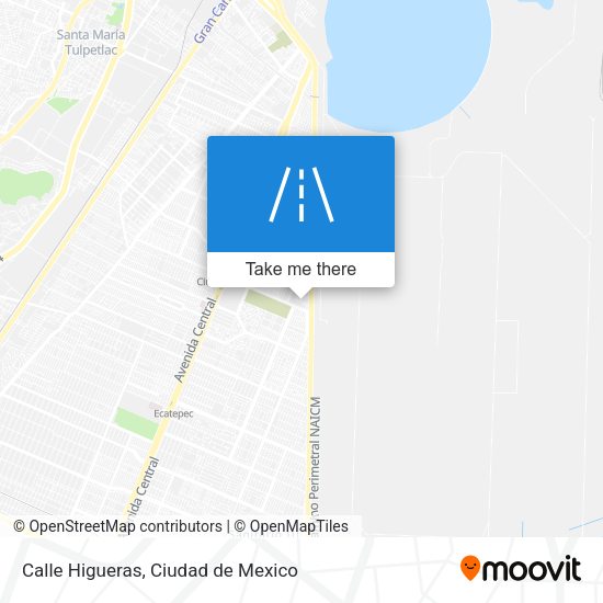 Calle Higueras map