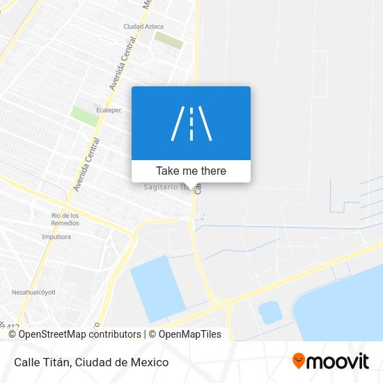 Calle Titán map