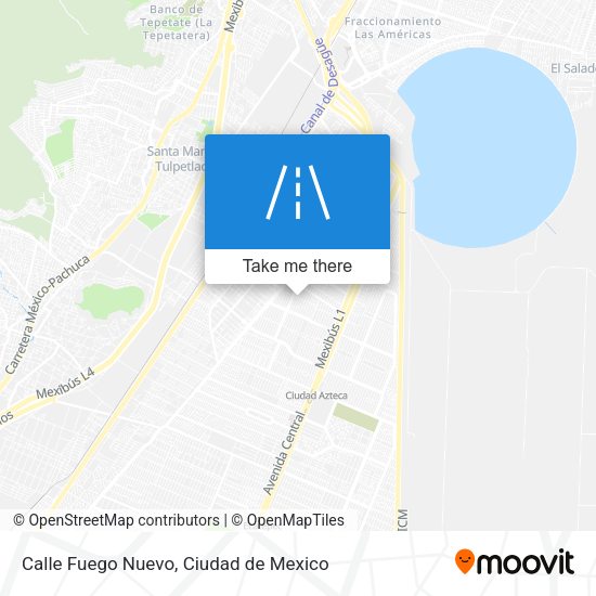 Calle Fuego Nuevo map