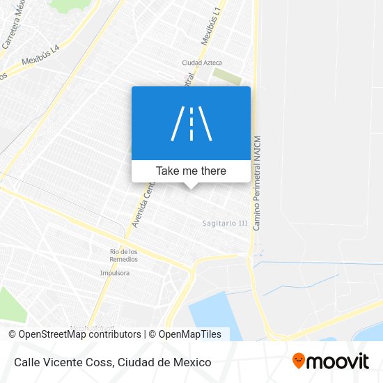 Calle Vicente Coss map