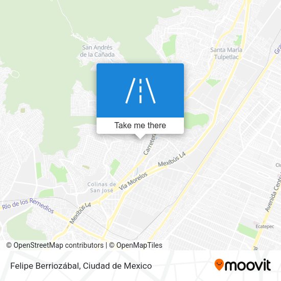 Felipe Berriozábal map