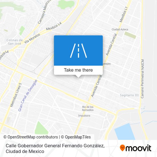 Calle Gobernador General Fernando González map