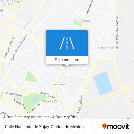 Calle Hacienda de Xajay map