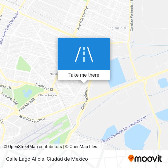 Calle Lago Alicia map