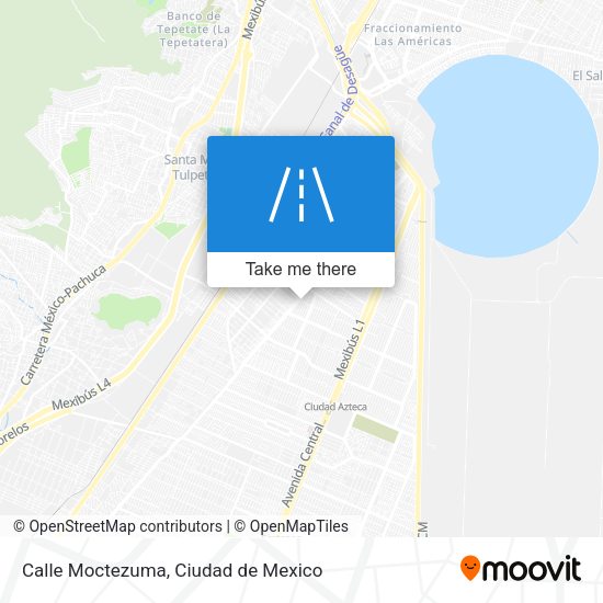 Mapa de Calle Moctezuma