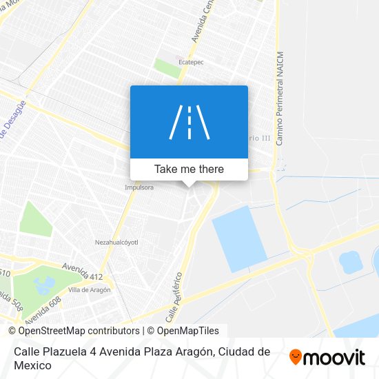 Calle Plazuela 4 Avenida Plaza Aragón map