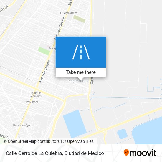 Calle Cerro de La Culebra map