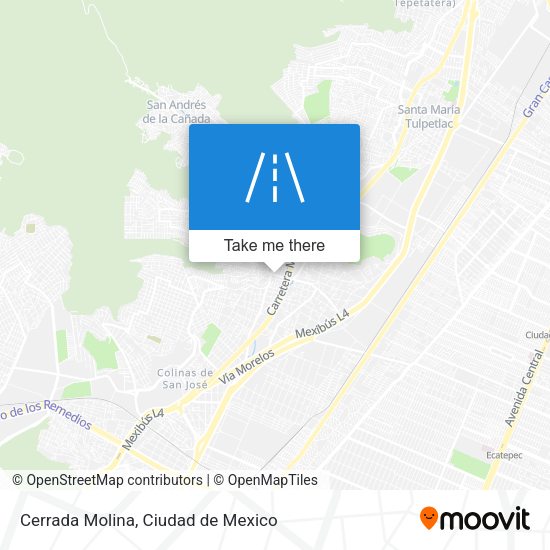 Cerrada Molina map