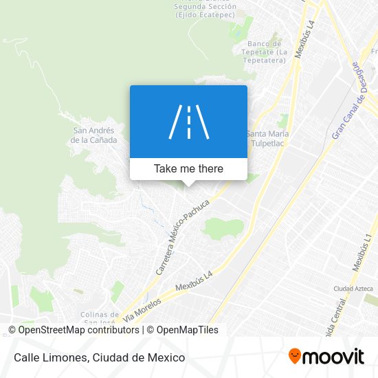 Calle Limones map