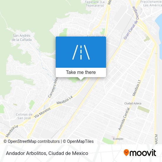 Andador Arbolitos map