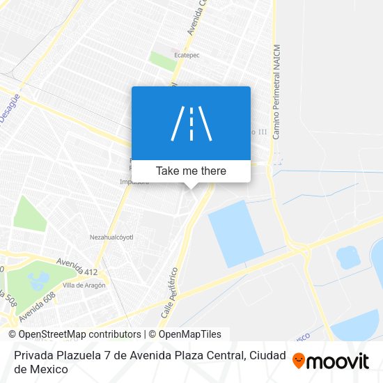 Mapa de Privada Plazuela 7 de Avenida Plaza Central
