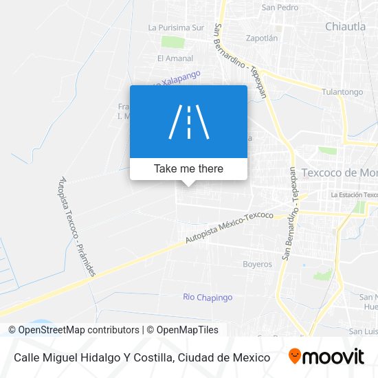 Mapa de Calle Miguel Hidalgo Y Costilla