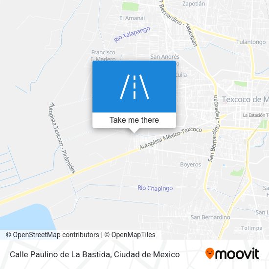 Mapa de Calle Paulino de La Bastida