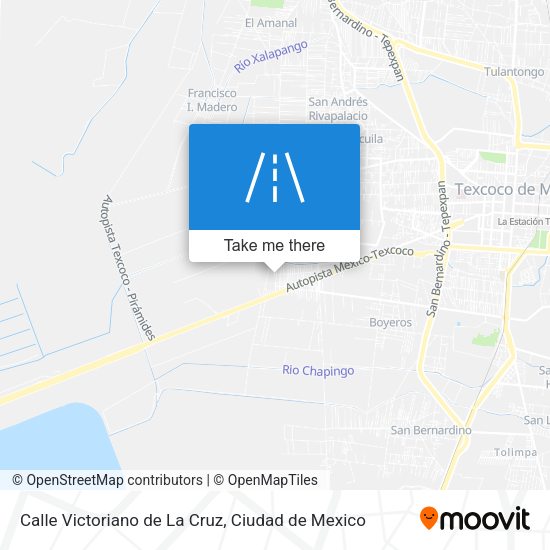 Calle Victoriano de La Cruz map