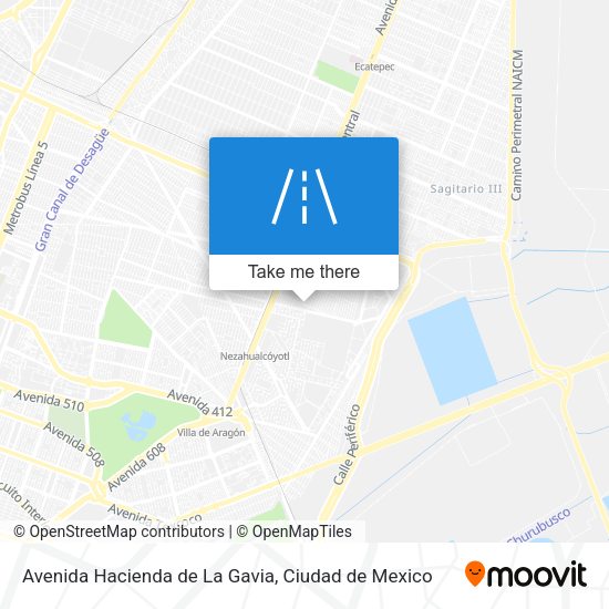 Avenida Hacienda de La Gavia map