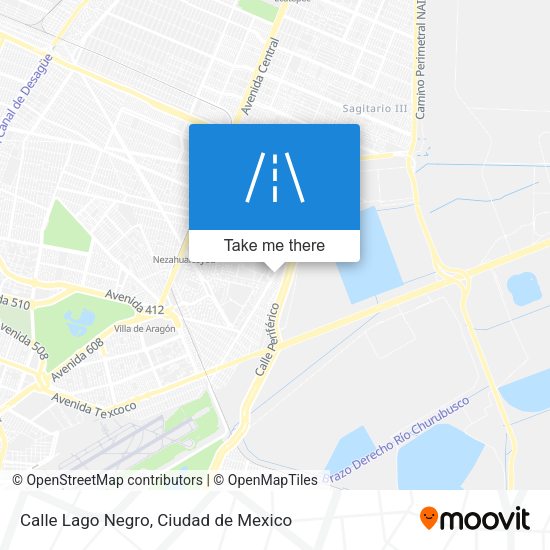 Mapa de Calle Lago Negro