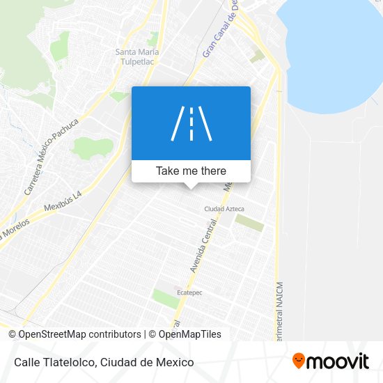 Mapa de Calle Tlatelolco