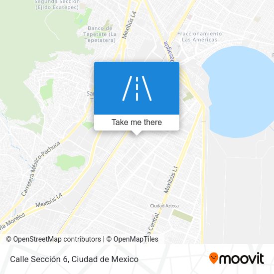 Mapa de Calle Sección 6