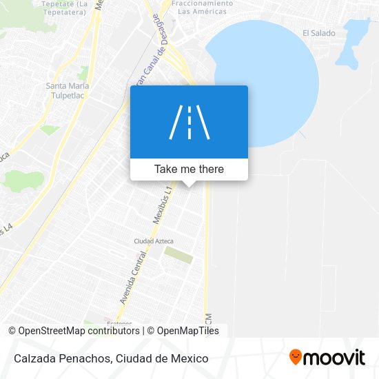 Mapa de Calzada Penachos