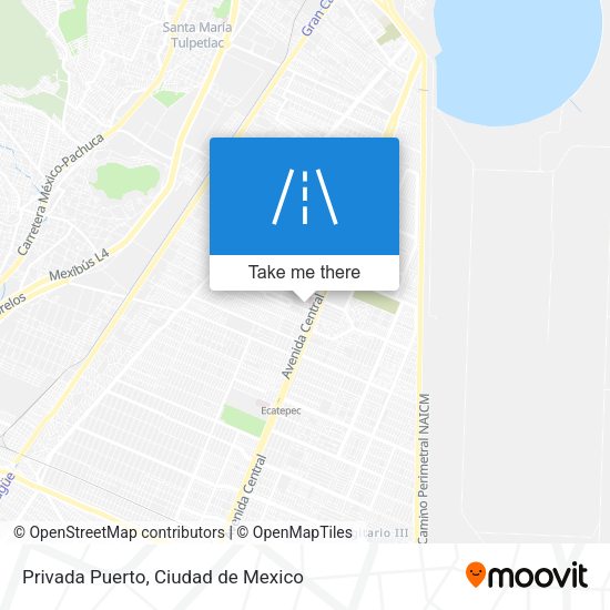 Privada Puerto map