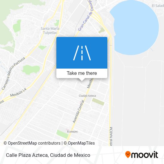 Calle Plaza Azteca map