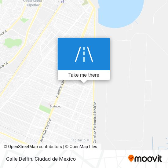 Calle Delfín map