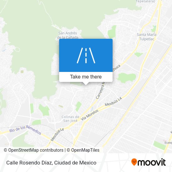 Calle Rosendo Díaz map
