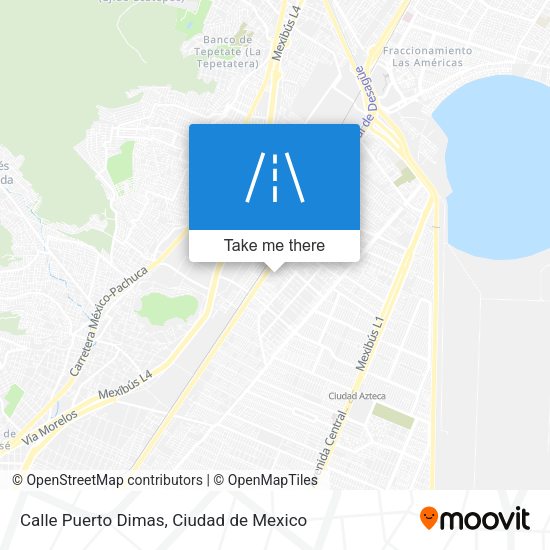 Calle Puerto Dimas map