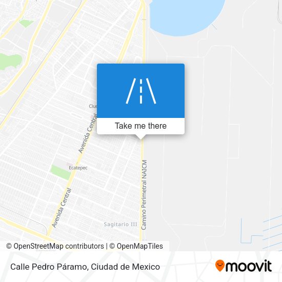 Calle Pedro Páramo map