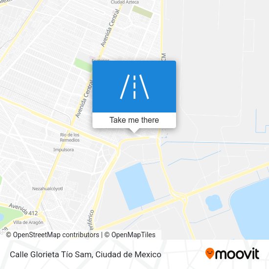 Calle Glorieta Tío Sam map