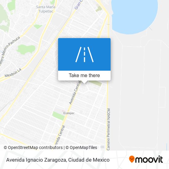 Mapa de Avenida Ignacio Zaragoza