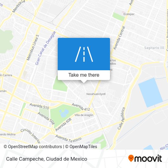 Calle Campeche map