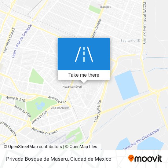 Mapa de Privada Bosque de Maseru